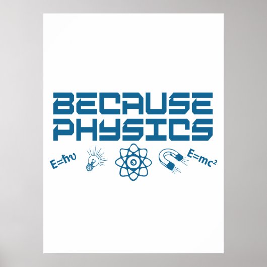 Weil Physik Poster (Vorne)