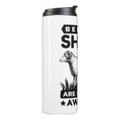 Weil Schafe Phantastisch frieren Thermosbecher (Nach links gedreht)