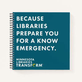 Weil Sie das Notebook kennen Notizblock