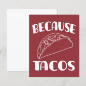 Weil Tacos (Vorne/Hinten)