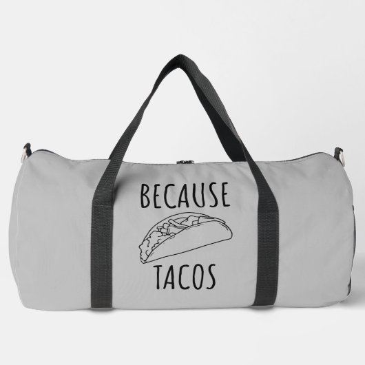 Weil Tacos Duffle Bag (Vorderseite)