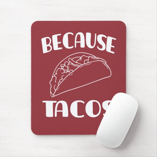 Weil Tacos Mousepad (Mit Mouse)