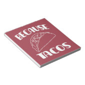 Weil Tacos Notizblock (angewinkelt)