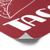 Weil Tacos Poster (Ecke)