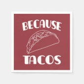 Weil Tacos Serviette (Vorderseite)