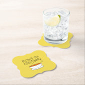 Weil Tee glücklichen Slogan findet, japanischen St Untersetzer (Vor Ort)