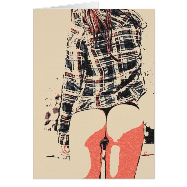 Weil wir Liebeschenkelabstände, sexy hintere (Vorne)