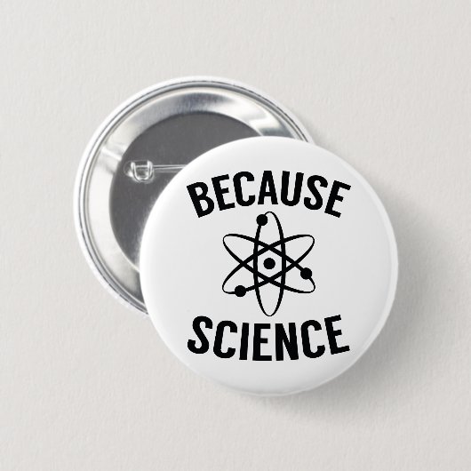 Weil Wissenschaft Button (Vorne & Hinten)