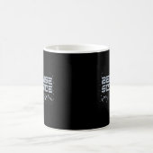 Weil Wissenschaft funny Kaffeetasse (Mittel)