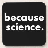 Weil Wissenschaft Getränkeuntersetzer (Vorderseite)