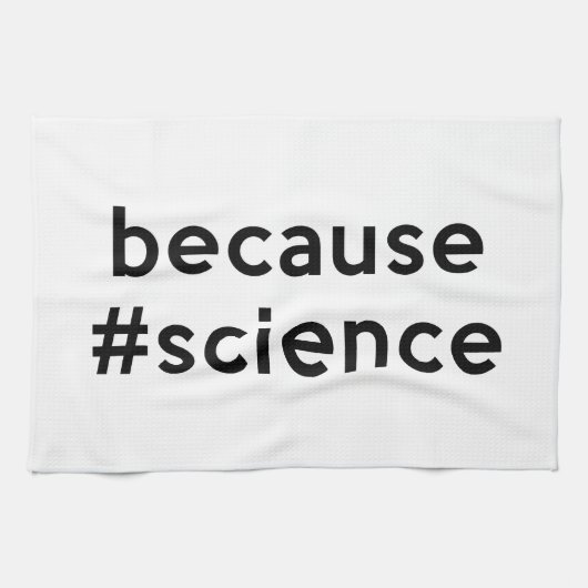 Weil Wissenschaft Handtuch (Horizontal)