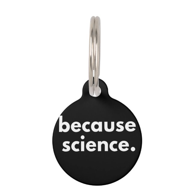 Weil Wissenschaft Haustiermarke (Vorderseite)