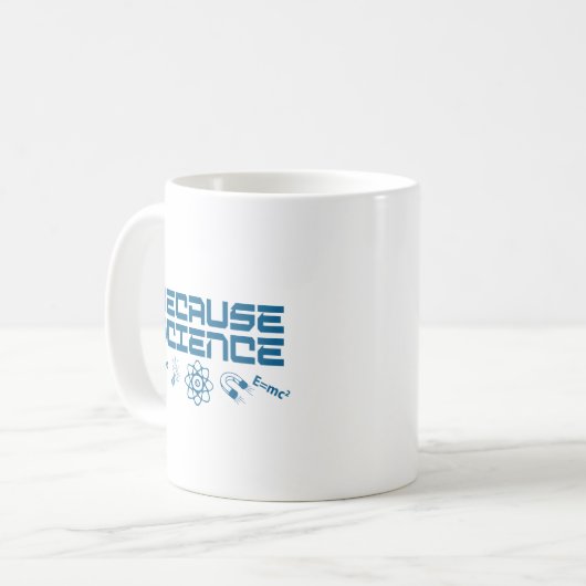 Weil Wissenschaft Kaffeetasse (Vorderseite Links)