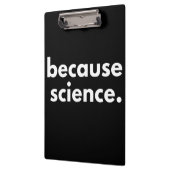 Weil Wissenschaft Klemmbrett (Links)