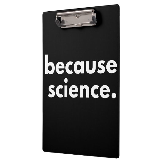 Weil Wissenschaft Klemmbrett (Links)