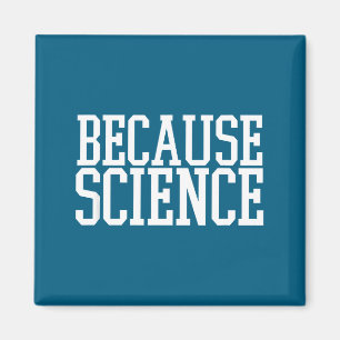 Weil Wissenschaft Lustiger Spruch Herren Und Damen Magnet