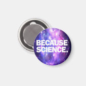 Weil Wissenschaft Magnet (Vorderseite/Rückseite)