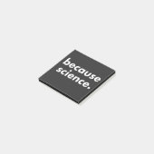 Weil Wissenschaft Post-it Klebezettel (angewinkelt)