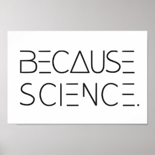 Weil Wissenschaft Poster