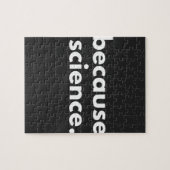 Weil Wissenschaft Puzzle (Horizontal)
