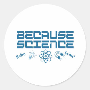 Weil Wissenschaft Runder Aufkleber