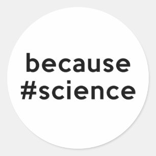 Weil Wissenschaft Runder Aufkleber