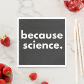 Weil Wissenschaft Serviette (Beispiel)