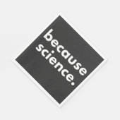Weil Wissenschaft Serviette (Ecke)