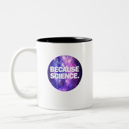 Weil Wissenschaft Zweifarbige Tasse (Links)