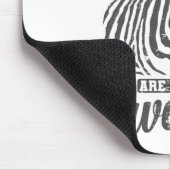 Weil Zebras Phantastisches Afrika erfrieren Mousepad (Ecke)