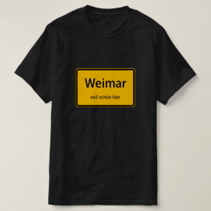 Weimar Herren Männer T-Shirt Tshirt Shirt