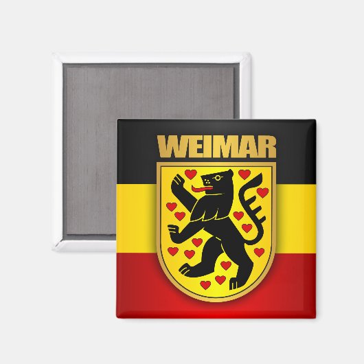 Weimar Magnet (Vorderseite/Rückseite)