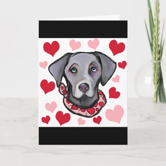 WEIMARANA FEIERTAGSKARTE (Vorderseite)