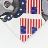 Weimarana Fleecedecke (Ecke)