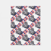 Weimarana Fleecedecke (Vorderseite)