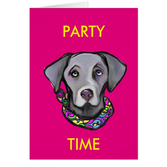 WEIMARANA MARDI GRAS (Vorne)