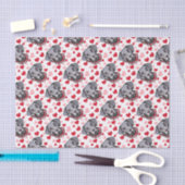 WEIMARANA SEIDENPAPIER (Handwerk)