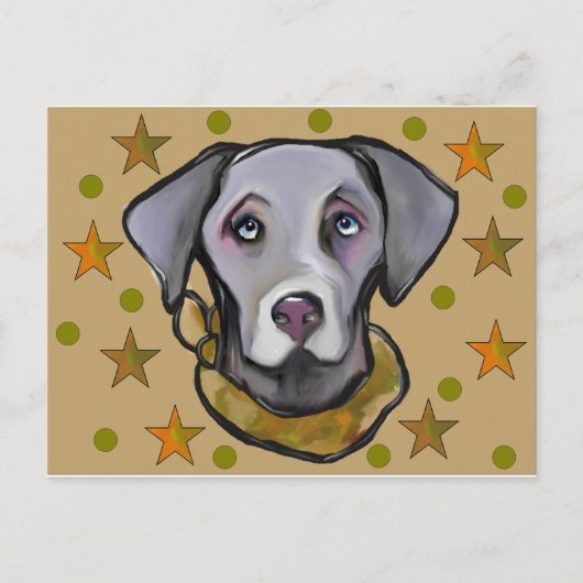 Weimarana Soldier Postkarte (Vorderseite)