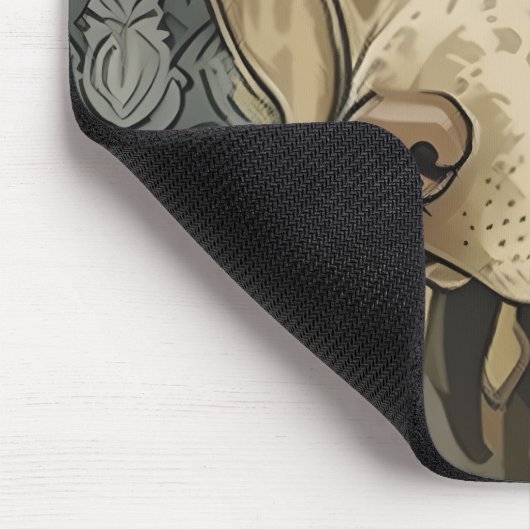 Weimaraner AI Art Mouse Pad Mousepad (Ecke)