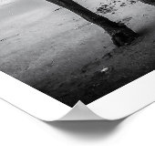 Weimaraner am Strand Print Poster (Ecke)