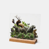 Weimaraner Art Acrylschild (Winkel)