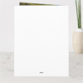 Weimaraner auf dem Paddle: Ein Landschaftliches Ab Karte (Rückseite)