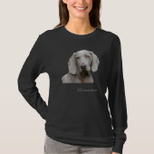 Weimaraner  Beautiful Weimaraner Hunting Dog T-Shirt (Vorderseite)