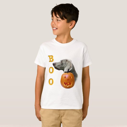 Weimaraner Boo T-Shirt (Vorne ganz)