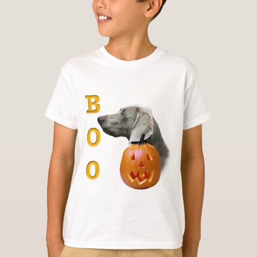 Weimaraner Boo T-Shirt (Vorderseite)