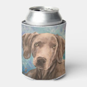Weimaraner - Can Cooler Dosenkühler (Kanne Vorderseite)
