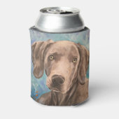 Weimaraner - Can Cooler Dosenkühler (Kanne Rückseite)