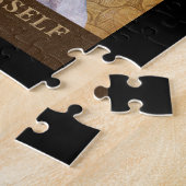 Weimaraner Dog Coffee Company Leinwand Puzzle (Seite)