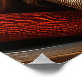 Weimaraner Dog Weihnachtsfest Poster (Ecke)