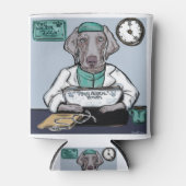 Weimaraner Dosenkühler (Vorderseite)